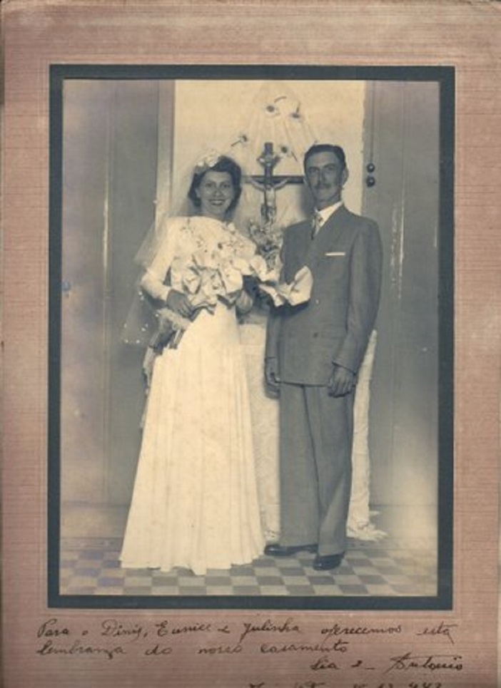 Casamento de Tia Lia com Tio Sales ( 18/12/1943)