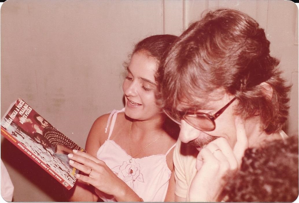 Cacau e Antonio Carlos natal 1978