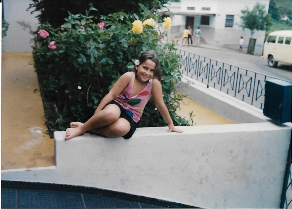 Flávia em Monte Castelo 1989